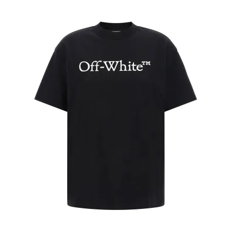 Off White Big Logo Bookish T-shirt - OFF WHITE