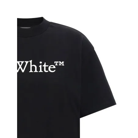 Off White Big Logo Bookish T-shirt - OFF WHITE