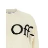 Off White Bookish Shared Sweater - OFF WHITE