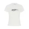 Off White Logo Embroidery T-shirt - OFF WHITE