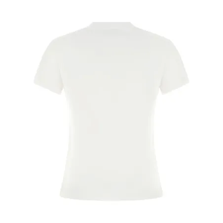 Off White Logo Embroidery T-shirt - OFF WHITE