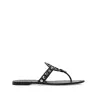Tory Burch Studded Miller Patent flat sandals - TORY BURCH