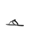 Tory Burch Studded Miller Patent flat sandals - TORY BURCH