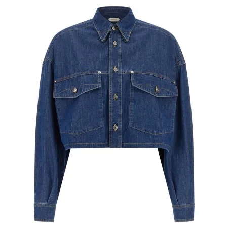 Versace Cropped Shirt - VERSACE