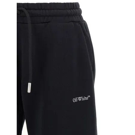 Off White Bookish Joggers - OFF WHITE