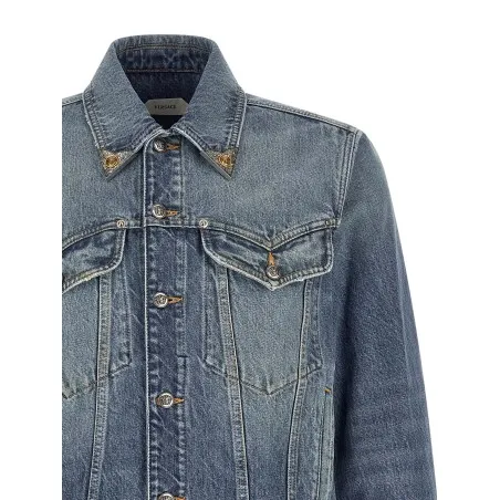 Versace Medusa Denim Jacket - VERSACE