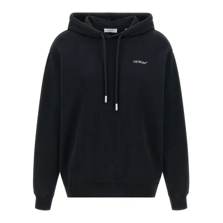 Off White Arrow Out Flower Hoodie - OFF WHITE