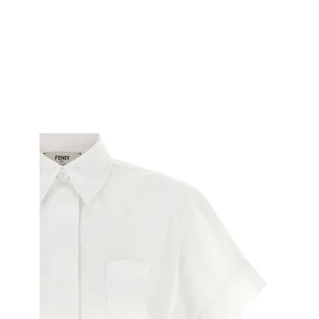 Fendi Maxi Button Shirt - FENDI