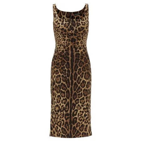Dolce & Gabbana Silk Charmeuse Dress - Dolce&Gabbana