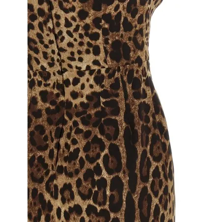 Dolce & Gabbana Silk Charmeuse Dress - Dolce&Gabbana