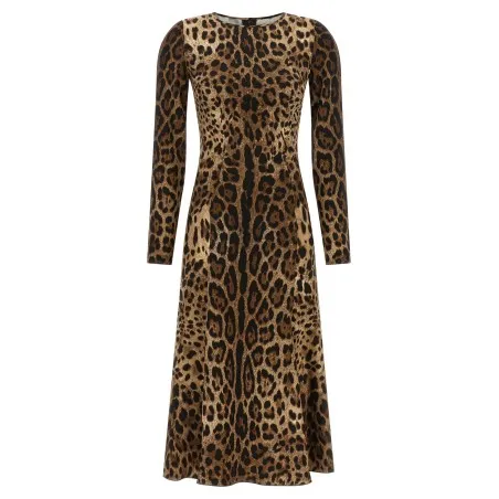 Dolce & Gabbana Animal Print Dress - Dolce&Gabbana