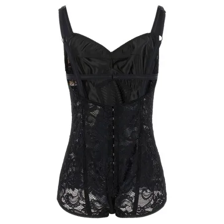 Dolce & Gabbana Satin And Lace Corsetry Bodysuit - Dolce&Gabbana
