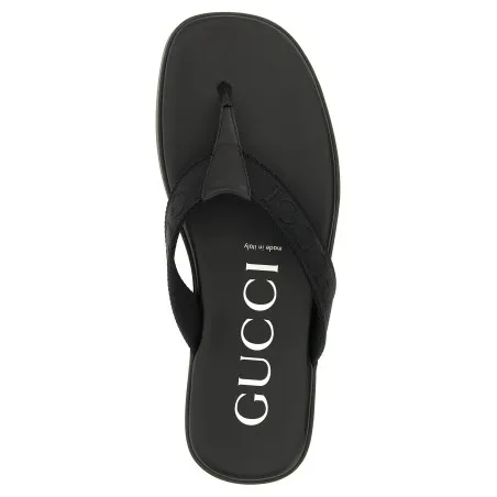 Gucci Jacquard Thong Sandals - Gucci