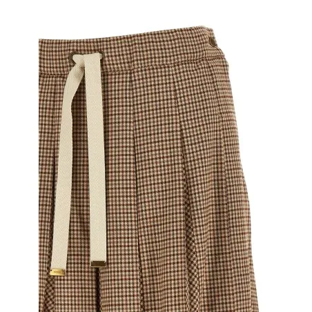 Moncler Pleated Midi Skirt - MONCLER