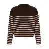 Moncler Striped Sweater With Embroidery - MONCLER