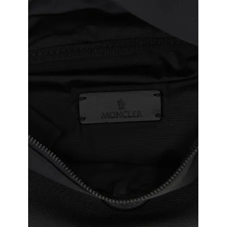 Moncler Durance Waist Bag With Logo Patch - MONCLER