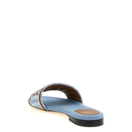 Fendi Denim Sandals - FENDI