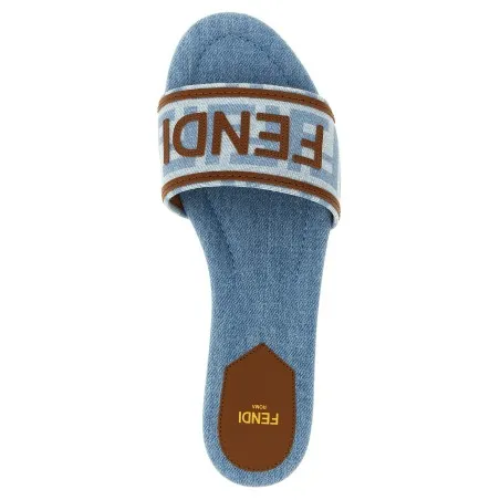 Fendi Denim Sandals - FENDI