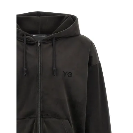 Y-3 Velvet Sip Hd Sweatshirt - Y-3