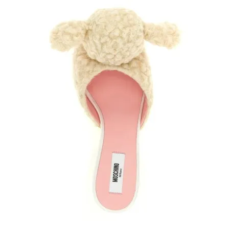 Moschino Sheep Mules - MOSCHINO