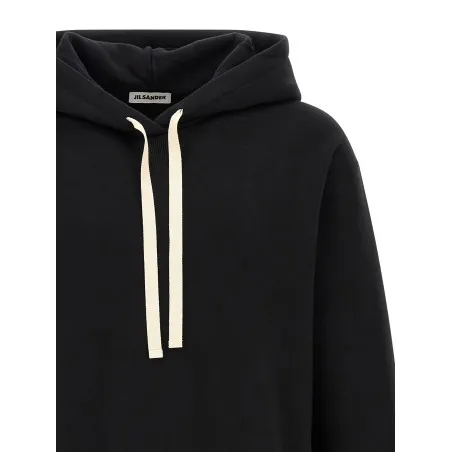 Jil Sander Cotton Hoodie - JIL SANDER