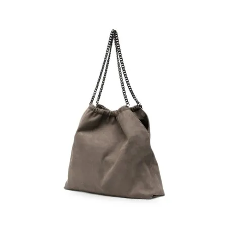 Stella McCartney Faux-Suede Ruched Bag - 