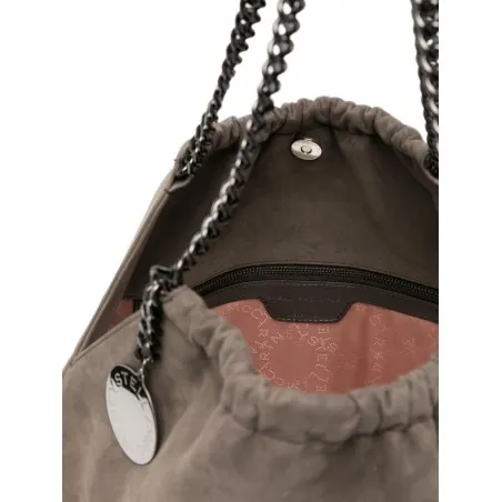 Stella McCartney Faux-Suede Ruched Bag - 