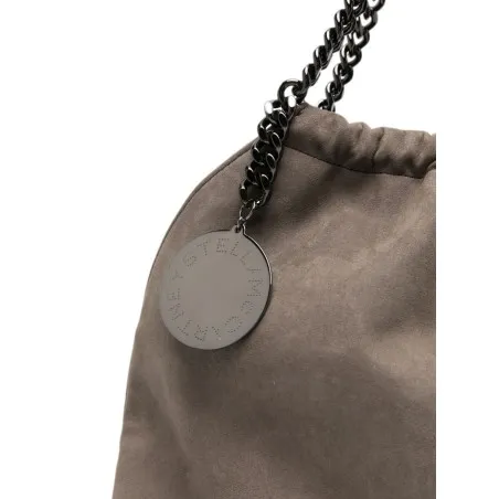 Stella McCartney Faux-Suede Ruched Bag - 