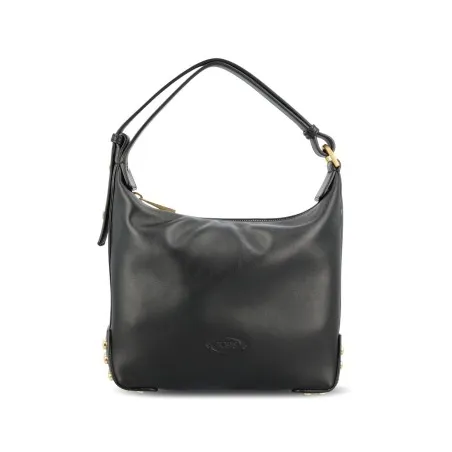 Tod's Studded Leather Shoulder Bag - Tods