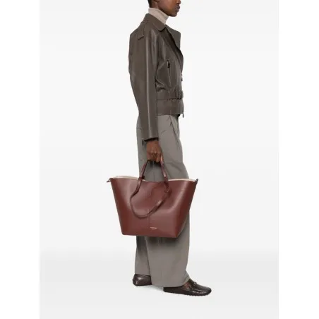 Emporio Armani Leather Tote Bag - Emporio Armani