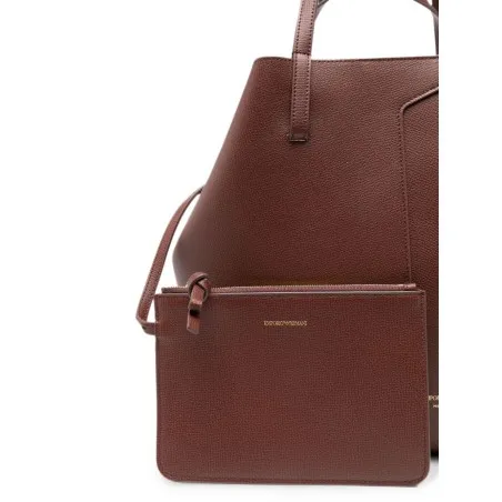 Emporio Armani Leather Tote Bag - Emporio Armani