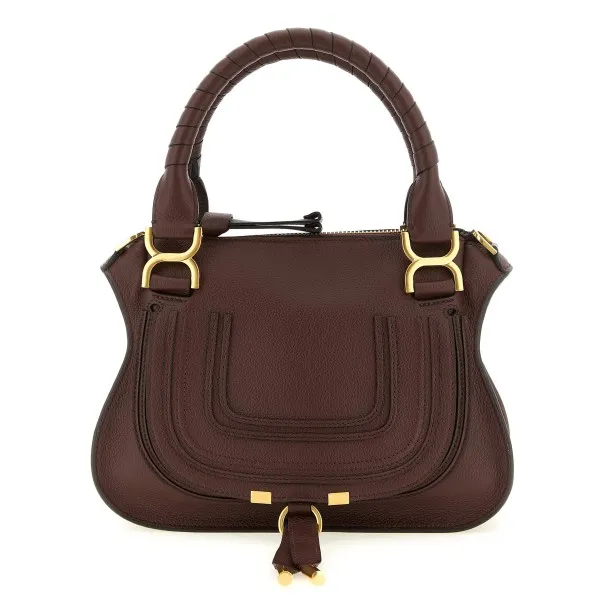 Chloé Marcie Bag With Saddle Stitching - CHLOE