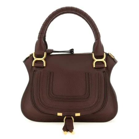 Chloé Marcie Bag With Saddle Stitching - CHLOE