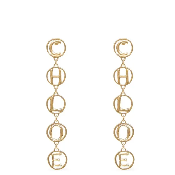 Chloé Script Earrings - CHLOE