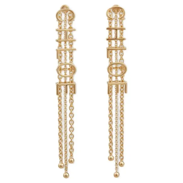 Chloé Lettering Pendant Earrings - CHLOE