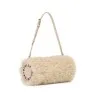 Stella McCartney Faux-Shearling Cylinder Bag - 