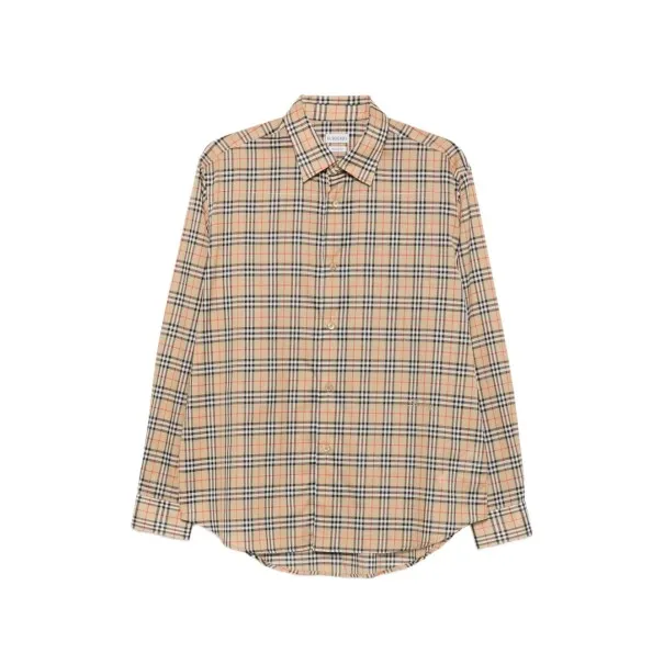 Burberry Shirts BEIGE - BURBERRY