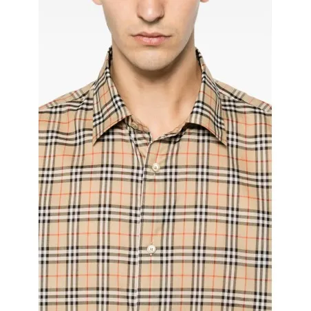 Burberry Shirts BEIGE - BURBERRY