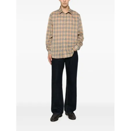 Burberry Shirts BEIGE - BURBERRY