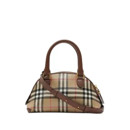 Burberry Check Canvas Pouch - BURBERRY