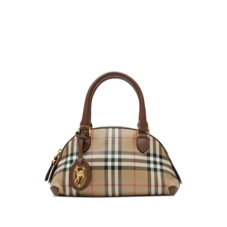 Burberry Check Canvas Pouch - BURBERRY