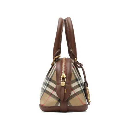 Burberry Check Canvas Pouch - BURBERRY