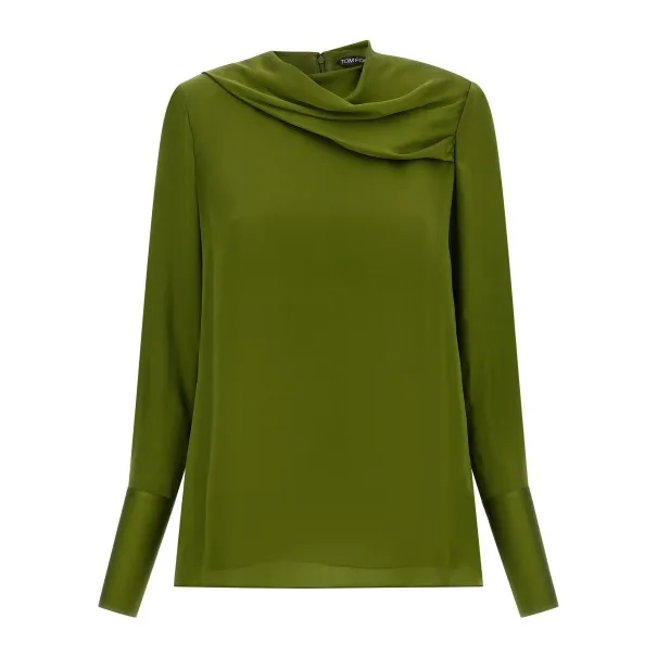 Tom Ford Draped Neck Blouse - Tom Ford