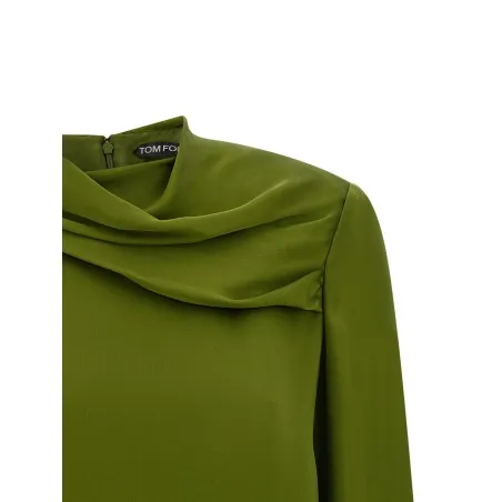 Tom Ford Draped Neck Blouse - Tom Ford