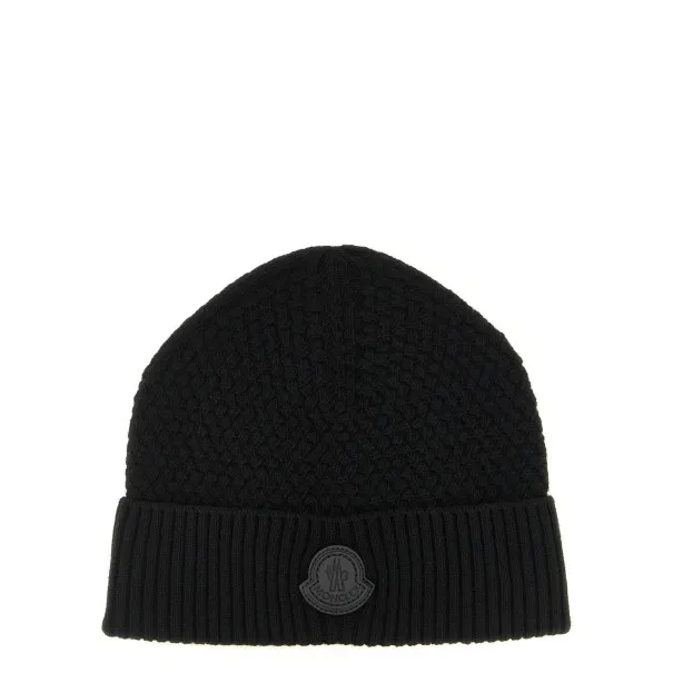 Moncler Basket Stitch Beanie - MONCLER