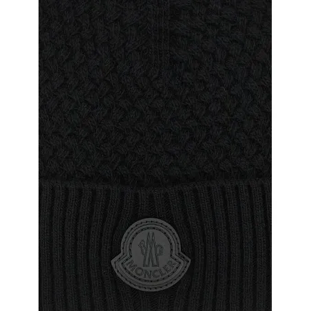 Moncler Basket Stitch Beanie - MONCLER