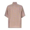 Fendi Net Print Silk Shirt - FENDI