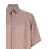 Fendi Net Print Silk Shirt - FENDI