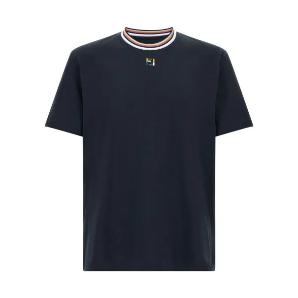 Fendi Ff Stitching T-shirt - FENDI
