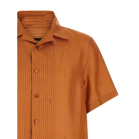 Fendi Selleria Stitching Silk Shirt - FENDI